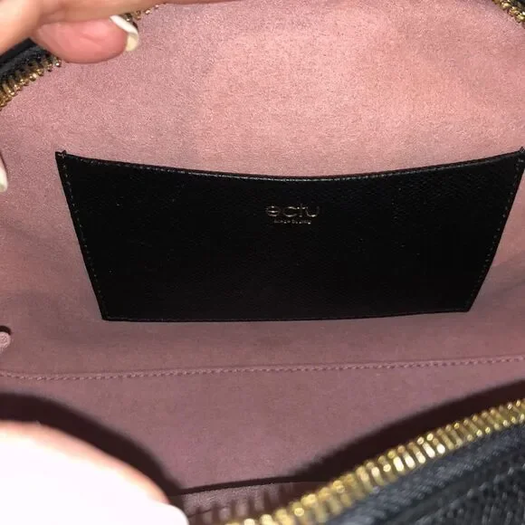 ECTU Mini PALERMO Italian Leather CrossBody - Picture 11 of 17